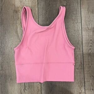 Lululemon; power pivot ribbed tank